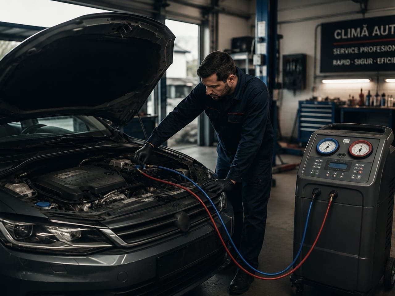Constatare climatizare auto